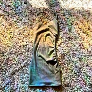 Garage Mint Wrap Dress Short BodyCon